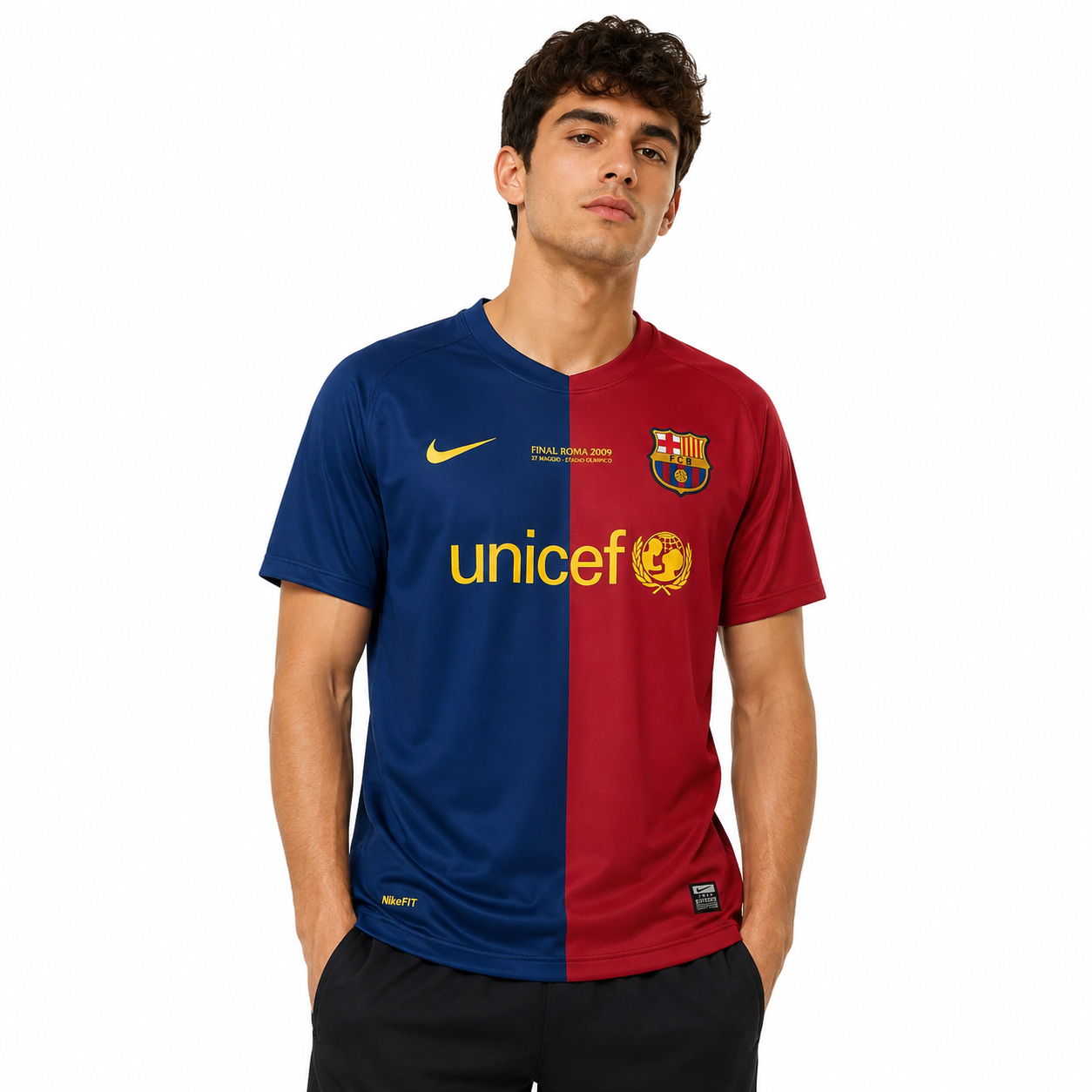 BARCELONA FC 2009 UCL HOME SHIRT