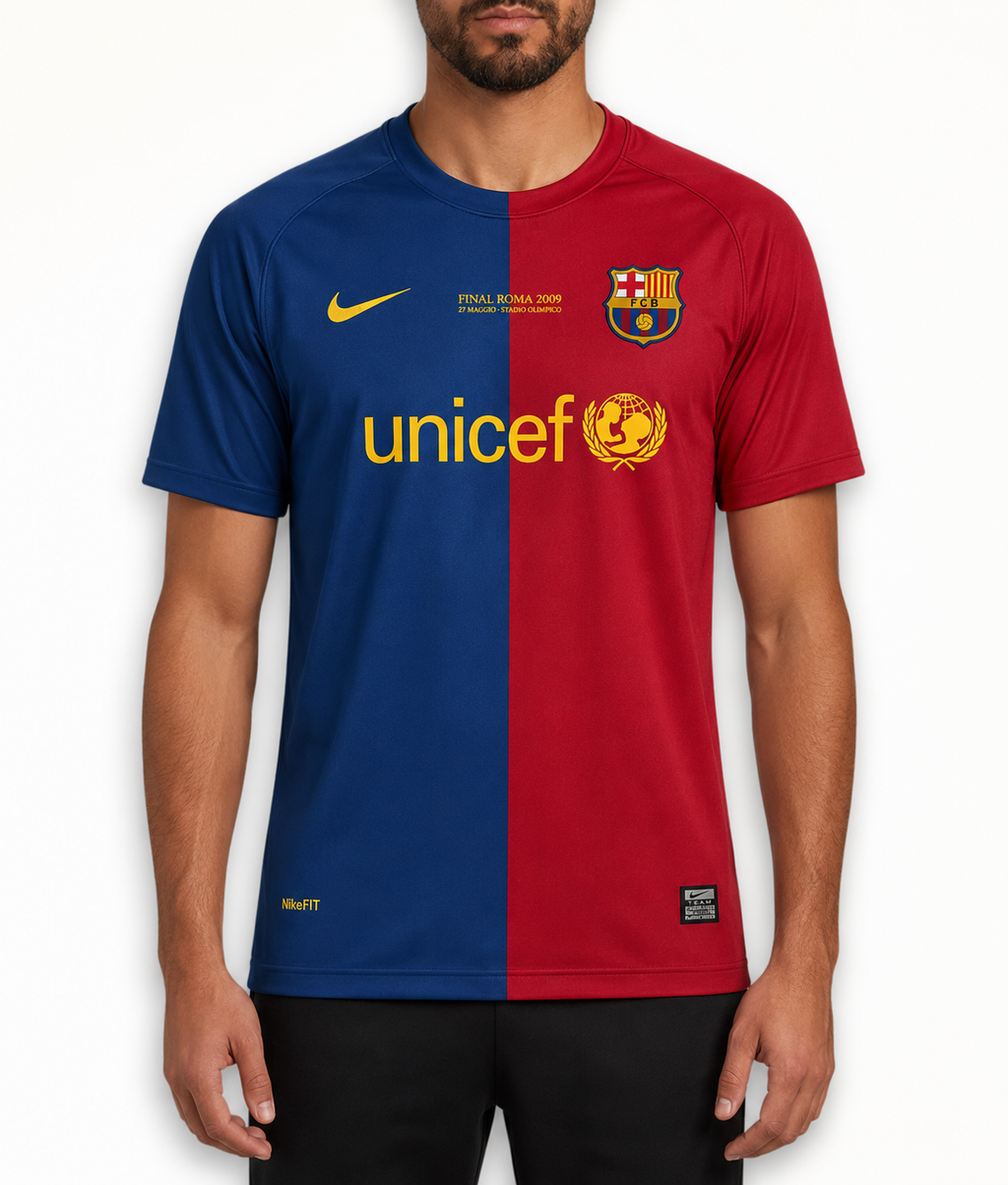 BARCELONA FC 2009 UCL HOME SHIRT