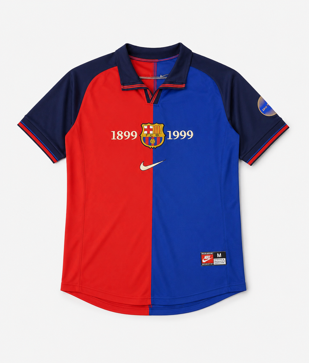 BARCELONA 1999/00 HOME RETRO SHIRT