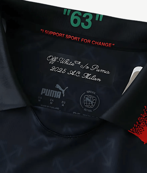 AC MILAN "OFF" FASHION COLLAB 2024/25 SPECIAL EDITION SHIRT