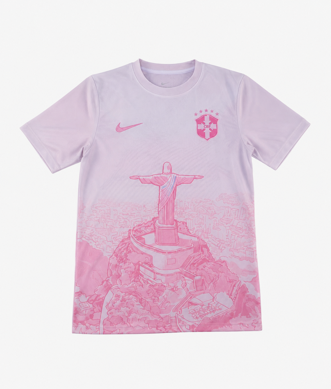 BRAZIL 2024/25 PINK 'CHRIST THE REDEEMER' SPECIAL EDITION SHIRT