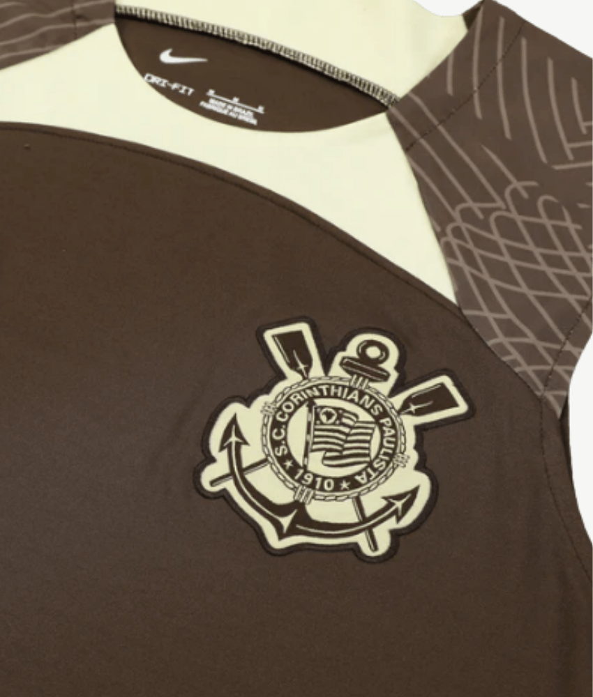 CORINTHIANS 2023 BROWN VEST SET