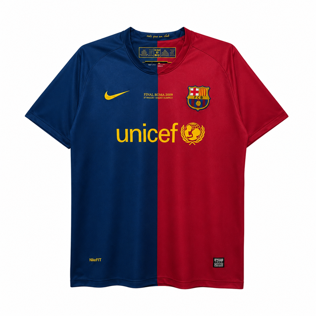 BARCELONA FC 2009 UCL HOME SHIRT