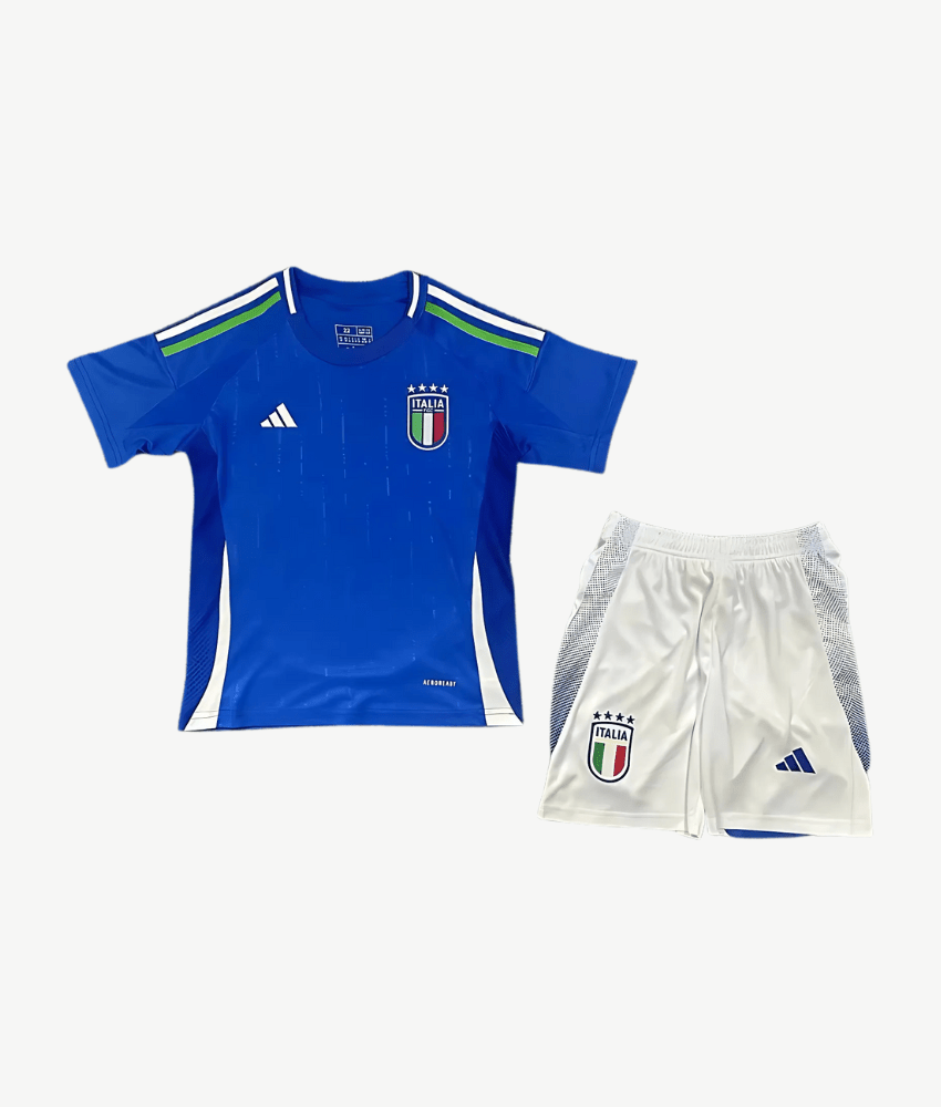 (KIDS) ITALY EUROS 2024 HOME SHIRT