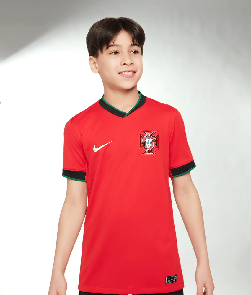 (KIDS) PORTUGAL EUROS 2024 HOME SHIRT
