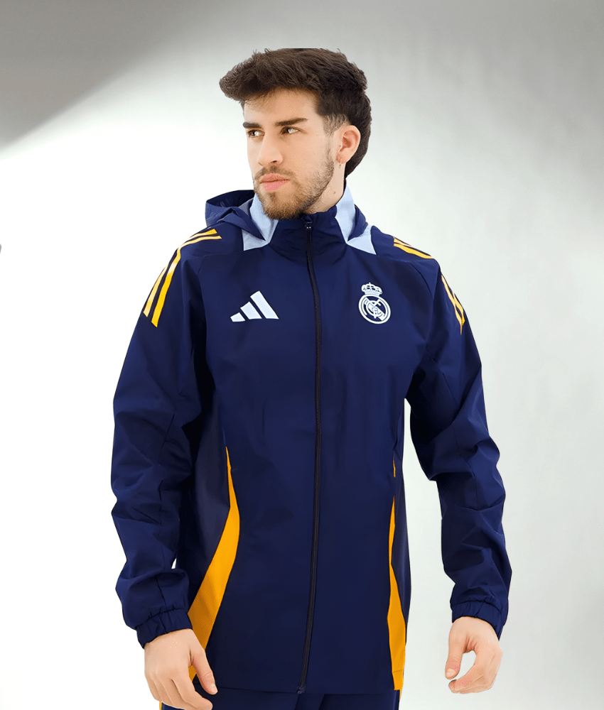 REAL MADRID 2025/26 HOODED WINDBREAKER